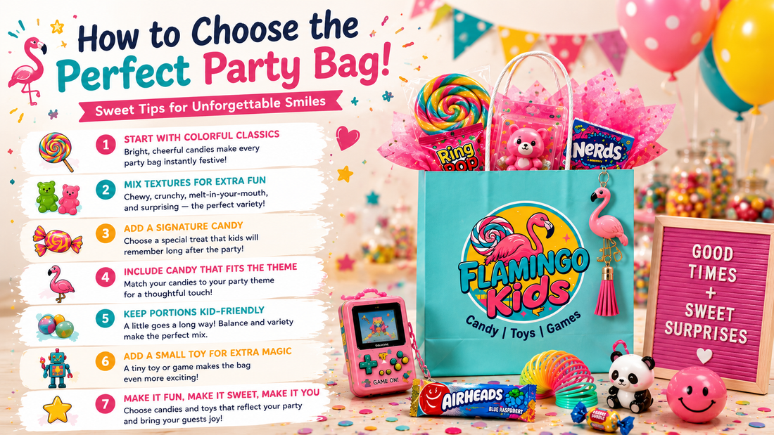 🦩🍭 How to Choose the Perfect Candies for a Party Bag