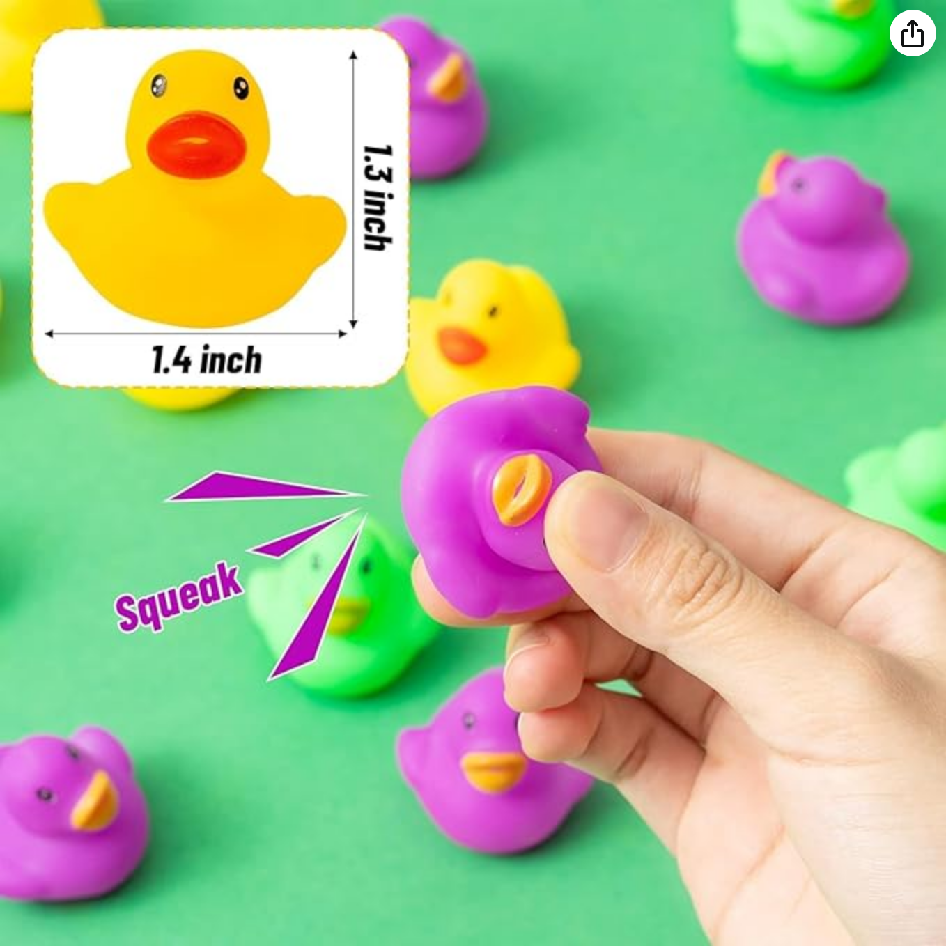 Mardi Grass Rubber Ducks