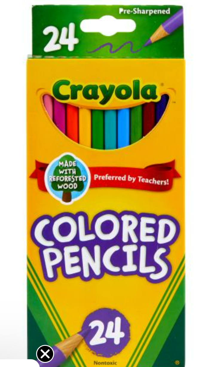 Crayola pencils colors and markets