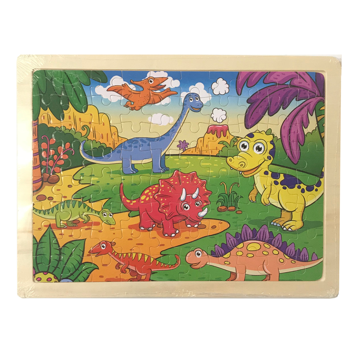 Wooden Jigsaw Puzzle, 6 Options Available: Barnyard