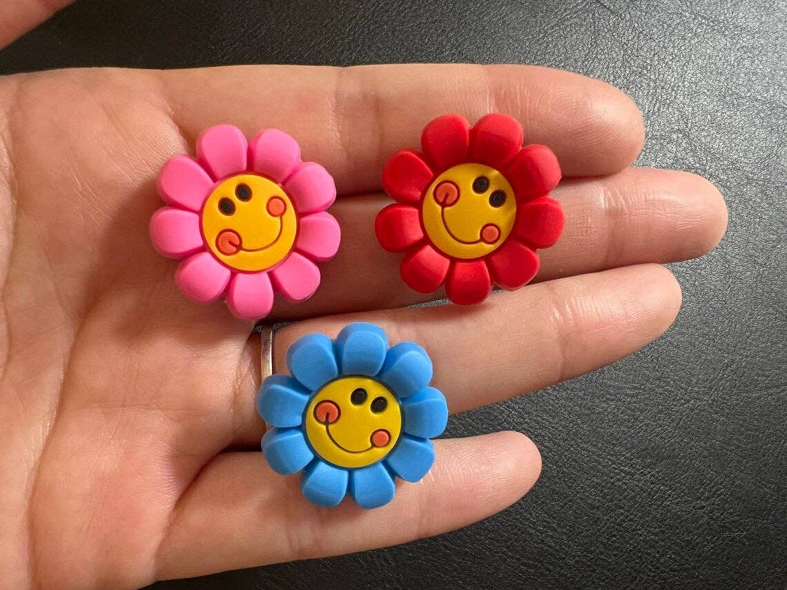 Pick your own Colorful Flowers Design Theme Shoe Charms Best Quality JuliesDecalDesign: #14