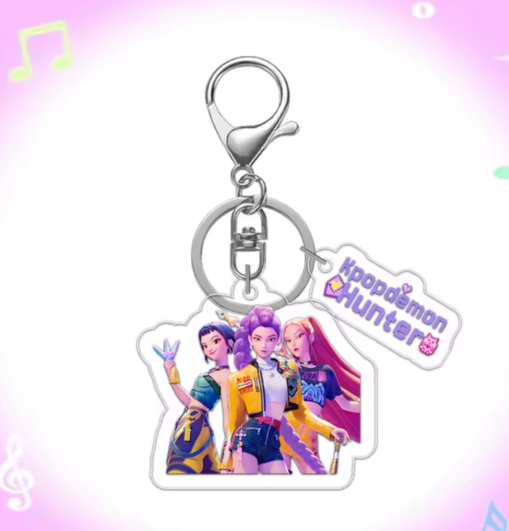 K-pop Demon Hunter Keychain KPOP Rumi Mira Zoey: A-Type