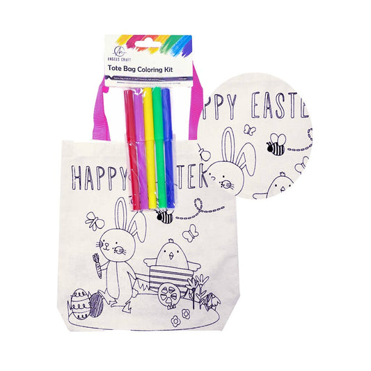 Easter Coloring Tote Bag Kit