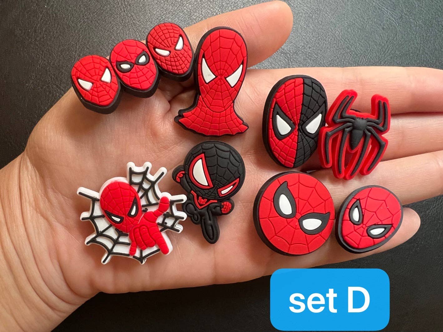 Spiderman Charms