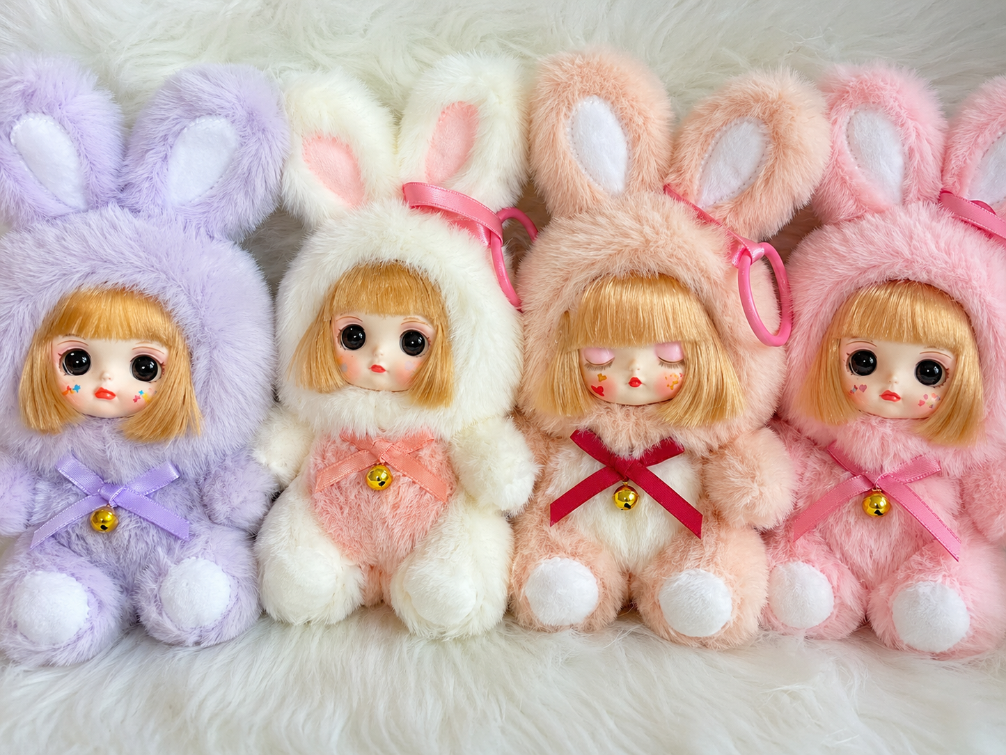 Bunny Costume Dolls – Assorted Colors