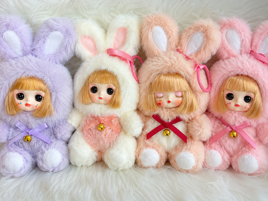Bunny Costume Dolls – Assorted Colors