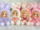 Bunny Costume Dolls – Assorted Colors