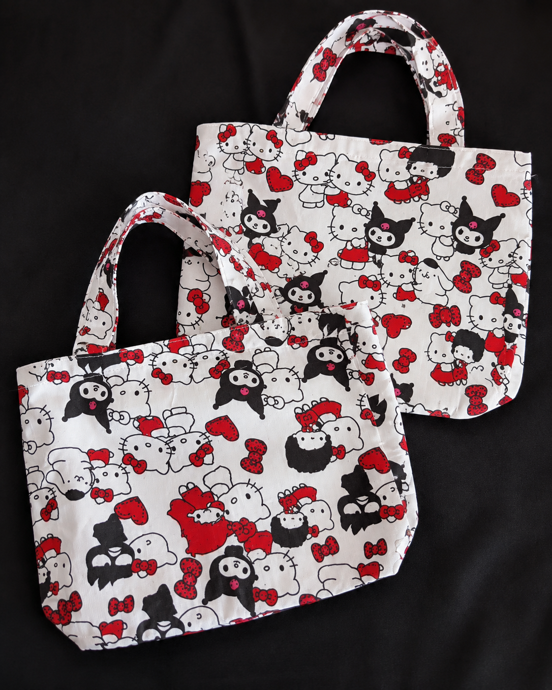 Hello Kitty & Kuromi Tote Bag