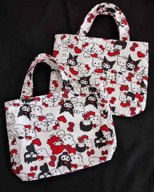 Hello Kitty & Kuromi Tote Bag