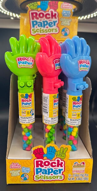 Rock Paper Scissors Candy