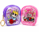 Character Glitter Mini Pouch Keychain – Assorted Colors