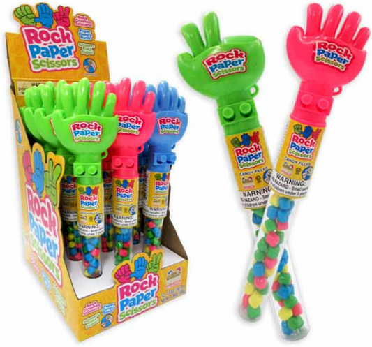 Rock Paper Scissors Candy