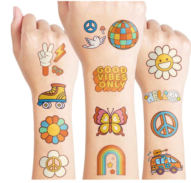 Tattoos - Temporary Pre-Cut Sheet Tattoos