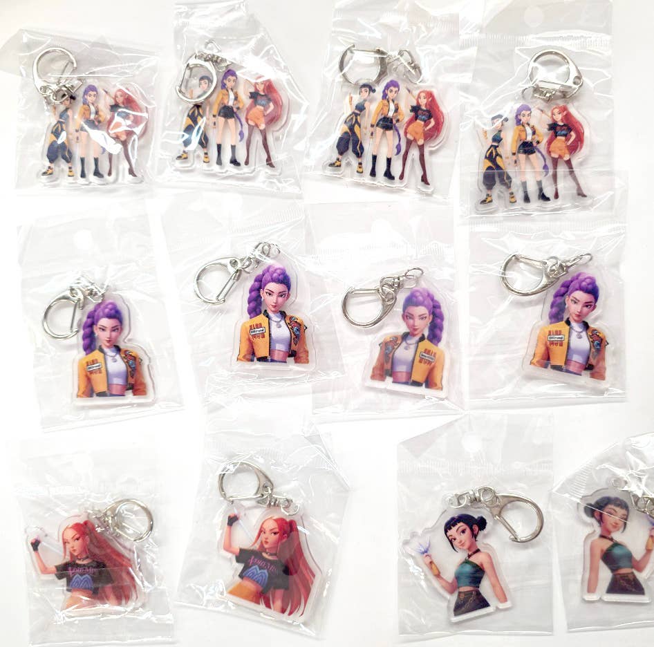 K-pop Demon Hunter Keychain KPOP Rumi Mira Zoey: A-Type