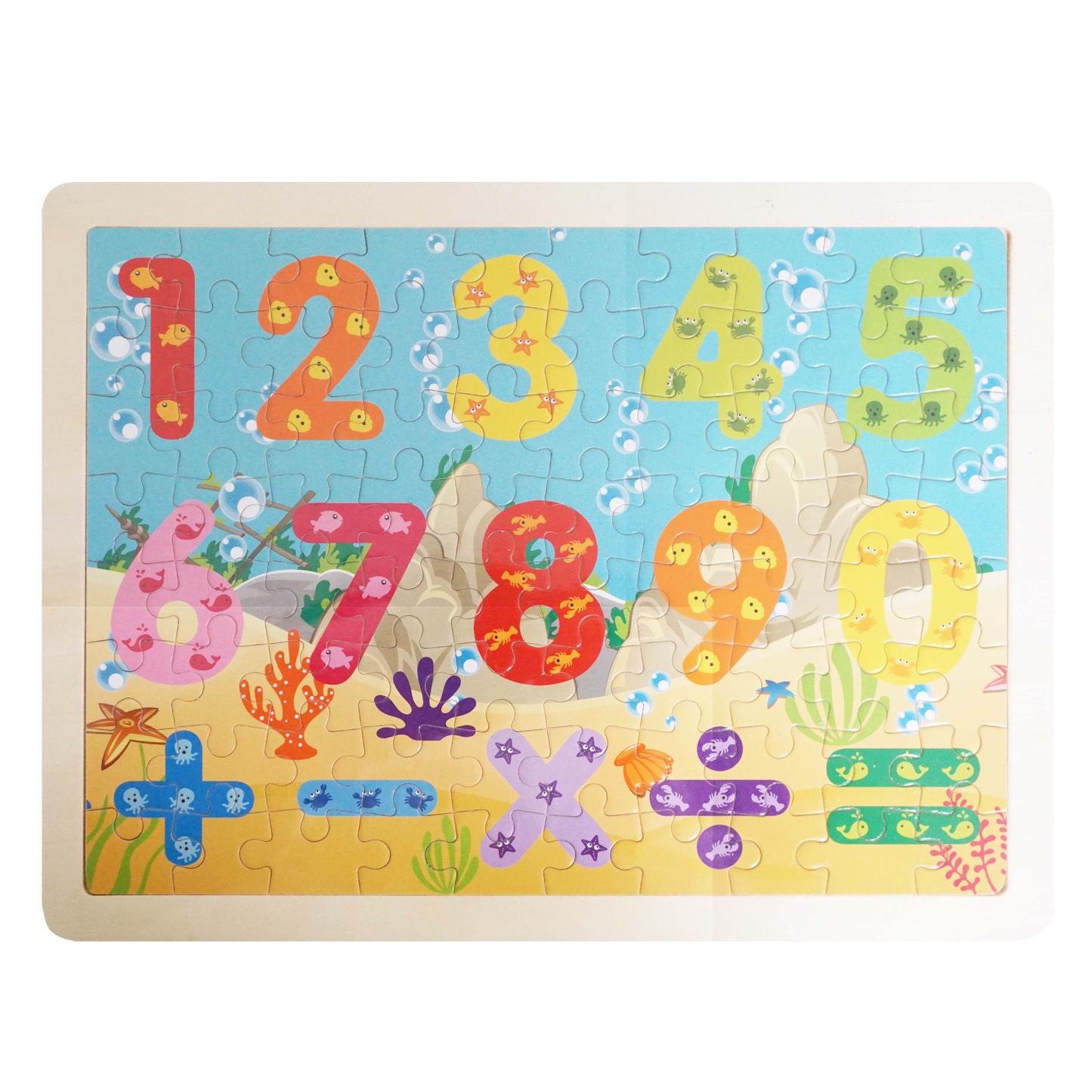Wooden Jigsaw Puzzle, 6 Options Available: Barnyard