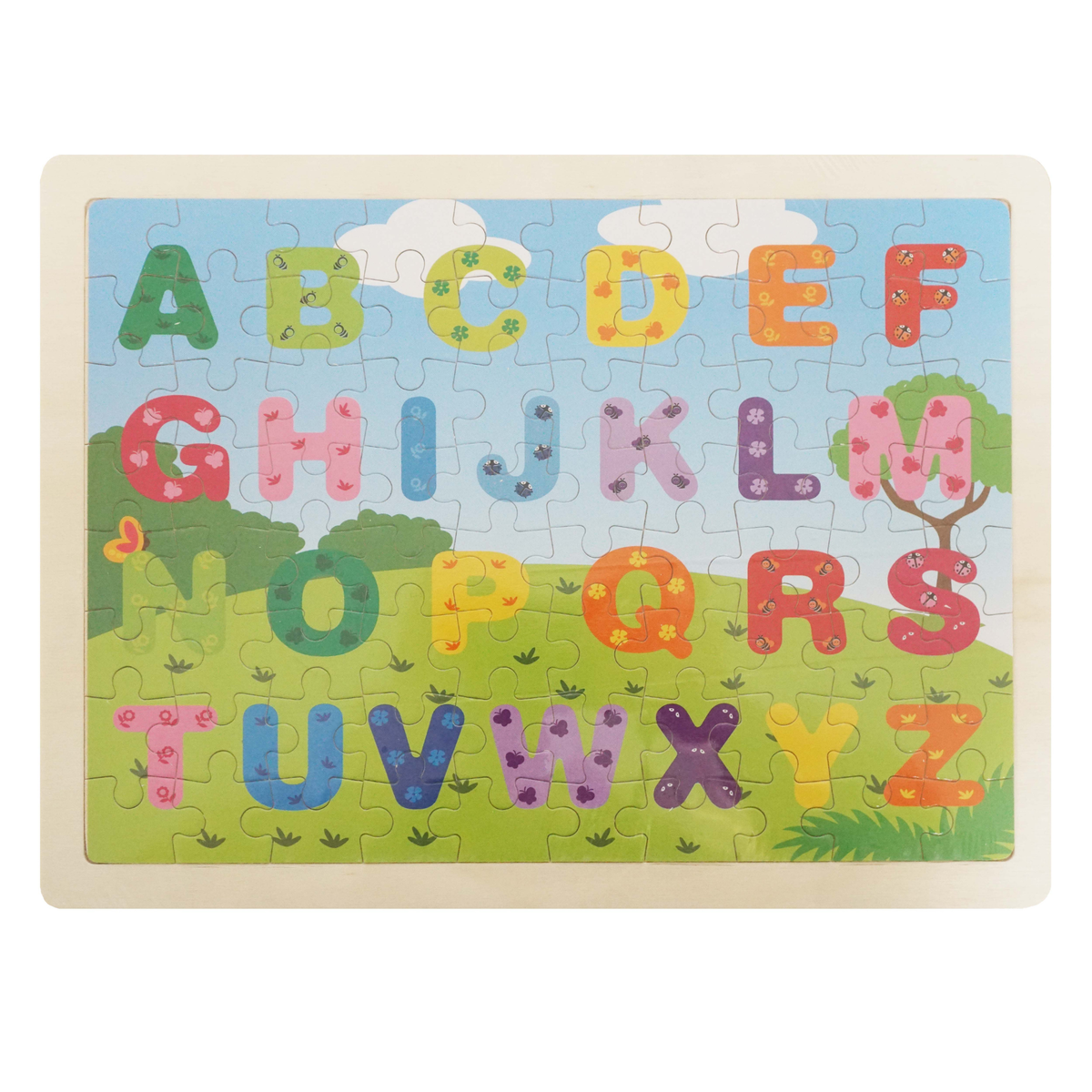 Wooden Jigsaw Puzzle, 6 Options Available: Barnyard