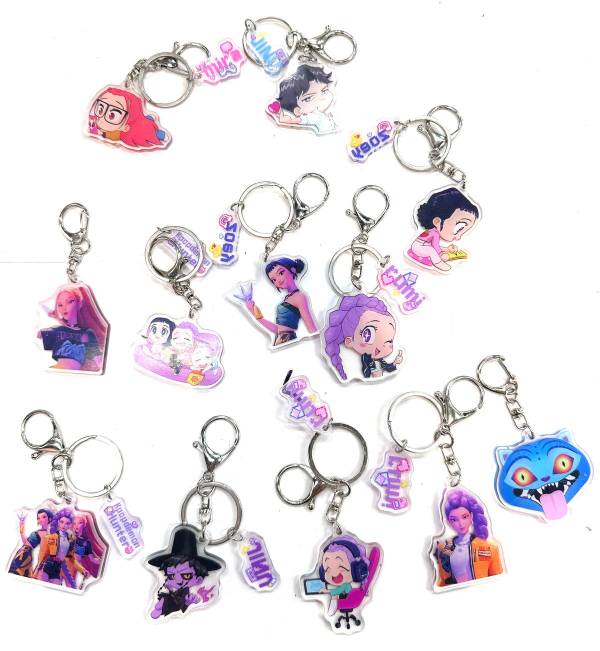 K-pop Demon Hunter Keychain KPOP Rumi Mira Zoey: A-Type